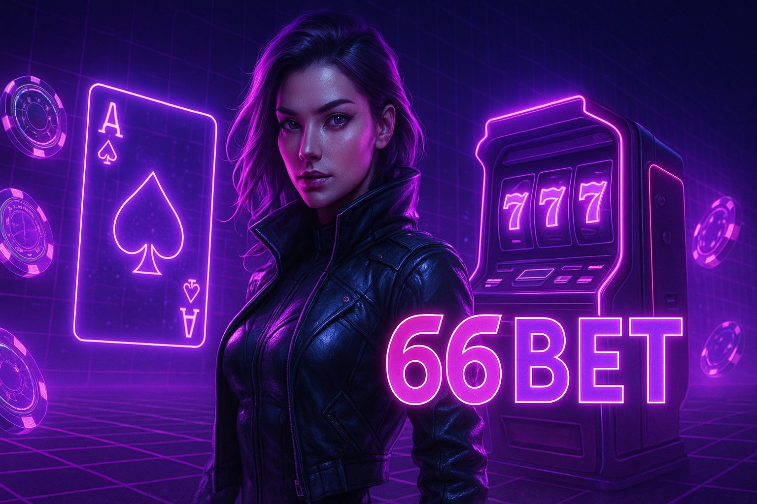 Banner 66bet Cyberpunk
